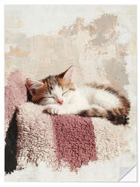 Wandsticker Schlafen beim Sonnenschein