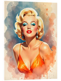 Acrylglasbild Marilyn Monroe - nobelart
