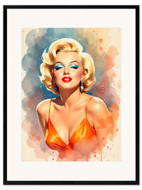 Gerahmter Kunstdruck Marilyn Monroe