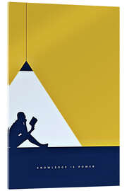 Acrylglasbild Knowledge Is Power - Jörg Gamroth