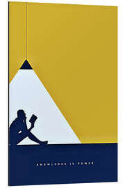 Alubild Knowledge Is Power - Jörg Gamroth