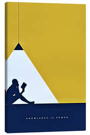 Leinwandbild Knowledge Is Power - Jörg Gamroth