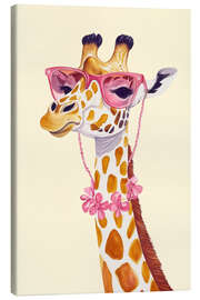 Leinwandbild Giraffe Couture Chic - Andrea Haase