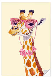 Wandsticker Giraffe Couture Chic - Andrea Haase