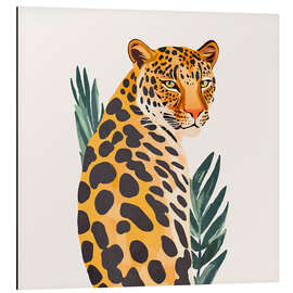 Magnettafel Boho Leopard