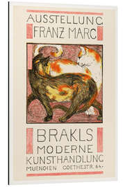 Alumiinitaulu Franz Marc Exhibition, Modern Art Gallery Munich (German) - Franz Marc