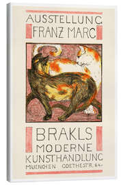 Leinwandbild Ausstellung Franz Marc, Moderne Kunsthandlung München - Franz Marc