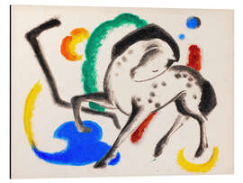 Alubild Das Pferd, 1912 - Franz Marc