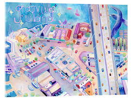 Acrylglasbild Granville Island - Josh Byer