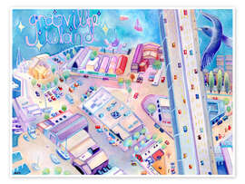 Wandbild Granville Island - Josh Byer