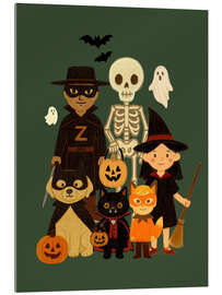 Acrylglasbild Little Spooky Society - Tori Taika