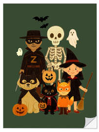 Wandsticker Little Spooky Society - Tori Taika