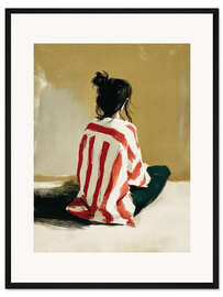 Gerahmter Kunstdruck Warten auf den Sommer - DejaReve