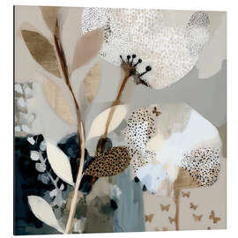 Alubild Moosblüte III