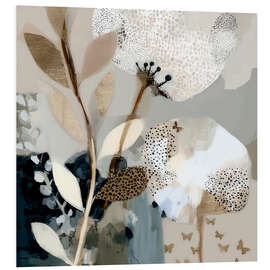 Hartschaumbild Moosblüte III