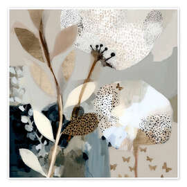 Wandbild Moosblüte III - Bella Eve