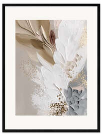 Gerahmter Kunstdruck Shy Abstract II