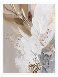 Wandbild Shy Abstract II - Bella Eve