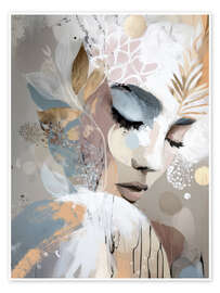 Wandbild Schüchtern - Bella Eve