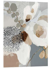 Acrylglasbild Moosblüte I