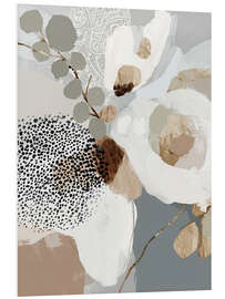 Hartschaumbild Moosblüte I