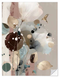 Wandsticker Camilla Abstract