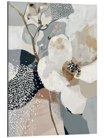 Alubild Moosblüte: II