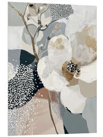 Hartschaumbild Moosblüte: II