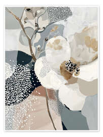 Wandbild Moosblüte: II - Bella Eve