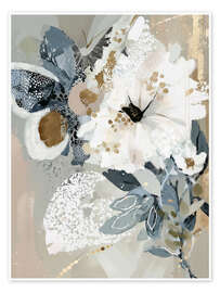 Poster Nebelflügel-Abstrakt