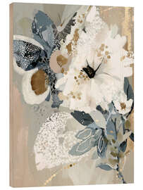 Holzbild Nebelflügel-Abstrakt