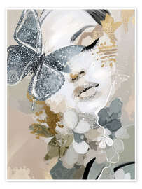 Wandbild Nebelflügel - Bella Eve