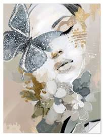 Wandsticker Nebelflügel