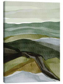 Leinwandbild Grüne Aussicht