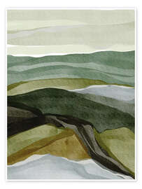 Wandbild Grüne Aussicht - Nikita Jariwala