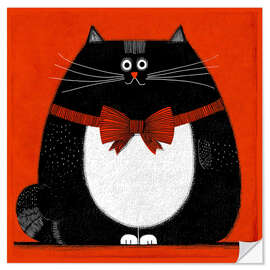 Wandsticker Dickes süßes Geschenk - DejaReve