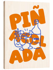 Holzbild Piñacolada - HDMI2K