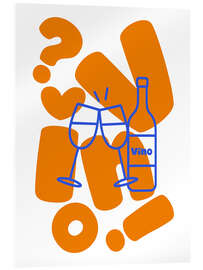 Acrylglasbild Vino! - HDMI2K