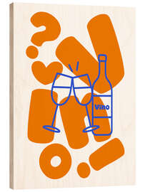 Holzbild Vino! - HDMI2K