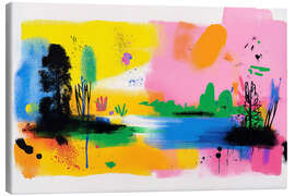 Leinwandbild Am See - Peter Roder