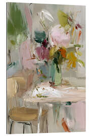 Gallery Print Frische Blumen auf dem Tisch