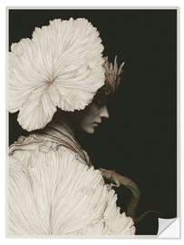 Wandsticker Botanische Muse