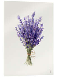 Acrylglasbild Lavendelstrauß - artill