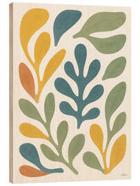 Holzbild Harmonie Fauve