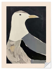 Wandsticker Die Möwe