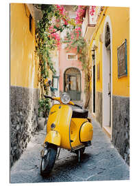 Gallery Print Gelbes Moped