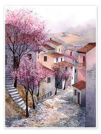 Wandbild Kirschdorf - Franklyn Gregory