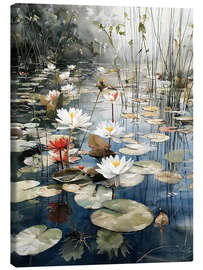 Leinwandbild Wunder der Seerosen - Franklyn Gregory