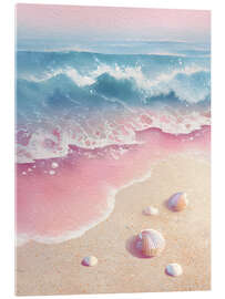 Acrylglasbild Rosa Sand I - Franklyn Gregory