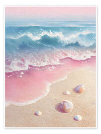 Wandbild Rosa Sand I - Franklyn Gregory